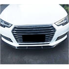 Audi A4 B9 2015-2024 Frontstoßstangen-Lippenspoiler Lip V1 (für Base Sedan 2015-2019, Carbon) Foto 2