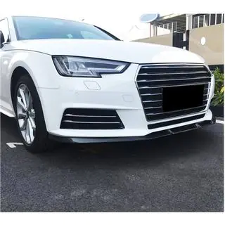 Frontstoßstangen-Lippenspoiler Lip V1 (für Base Sedan 2015-2019, Carbon) Foto 3