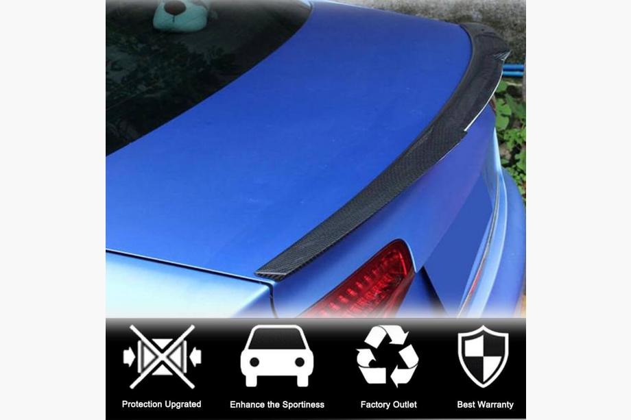 Audi A4 B8 2007-2015 Heckspoiler V1 (für Base 2011-2015, Carbon) Foto 2