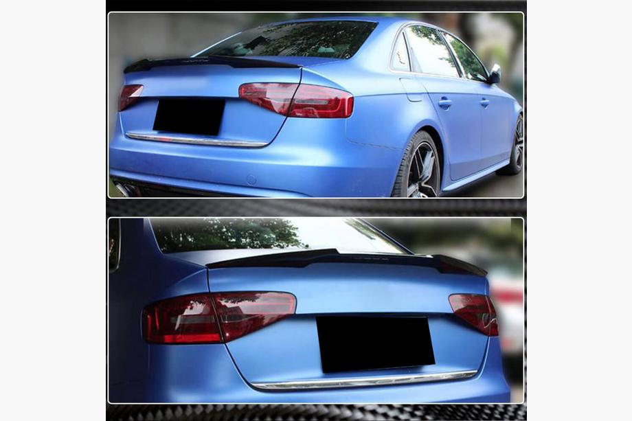 Audi A4 B8 2007-2015 Heckspoiler V1 (für Base 2011-2015, Carbon) Foto 3