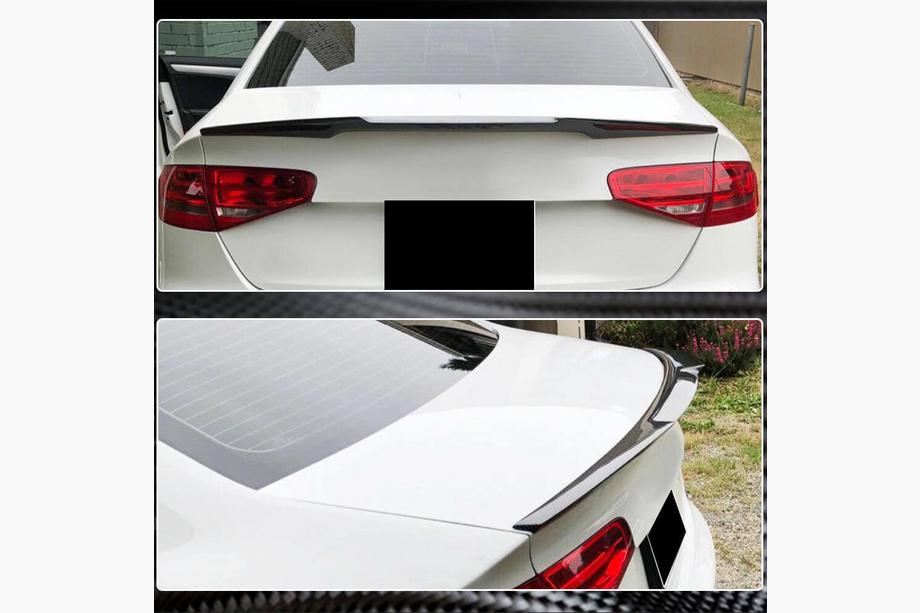 Audi A4 B8 2007-2015 Heckspoiler V1 (für Base 2011-2015, Carbon) Foto 4
