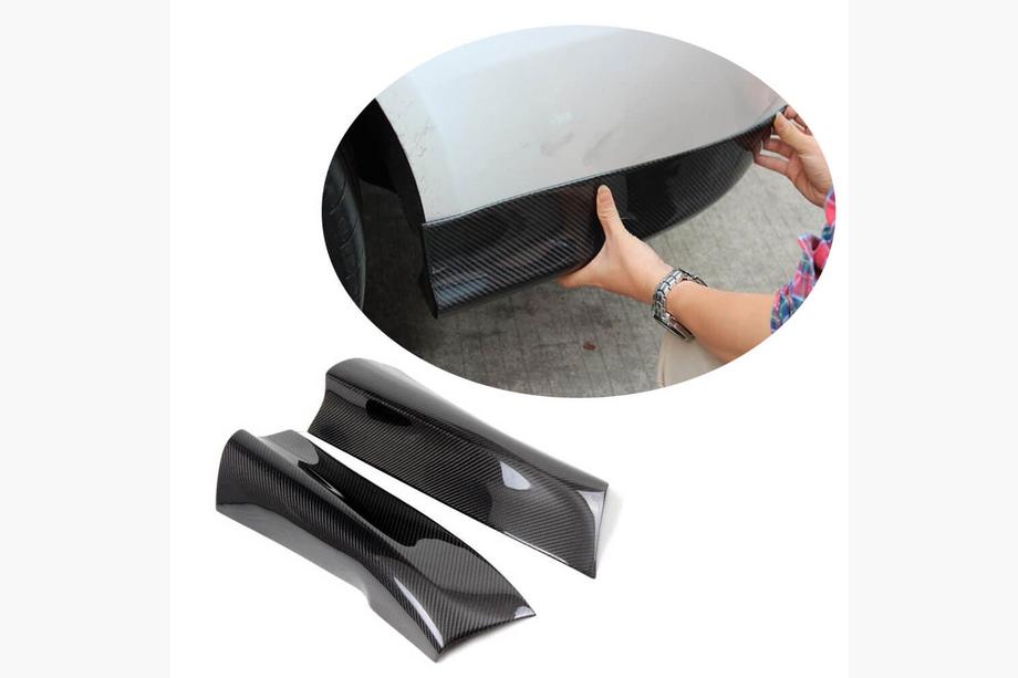Audi A4 B8 2007-2015 Heckstoßstangenabdeckung Flap (für Base 2011-2015, Carbon) Image