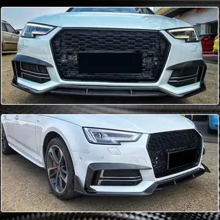 Nebelscheinwerferblenden V2 (für S-Line Sedan 2015-2019, Carbon) Foto 4