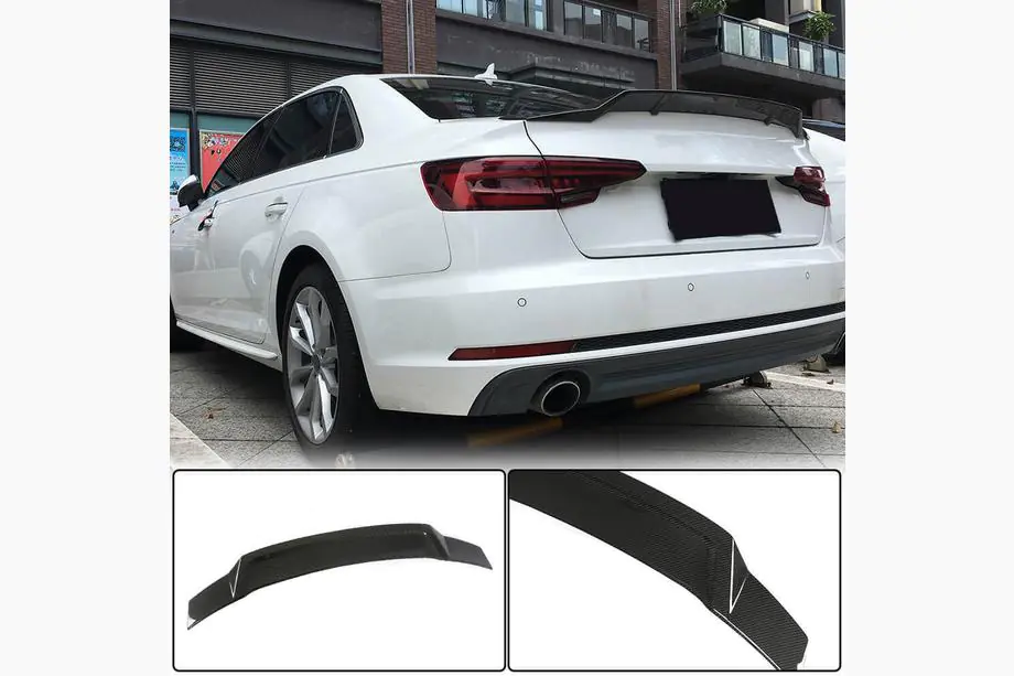 Audi A4 B9 2015-2024 Spoiler V2 (für Sedan, Carbon) Foto 1