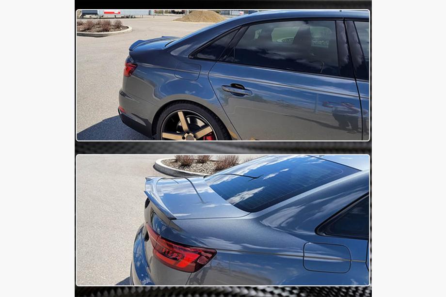 Audi A4 B9 2015-2024 Spoiler V6 (für Sedan, Carbon) Foto 10