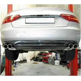 Heckdiffusor Stoßstange (für Base Coupe/Cabrio 2007-2011, Carbon) Foto 2