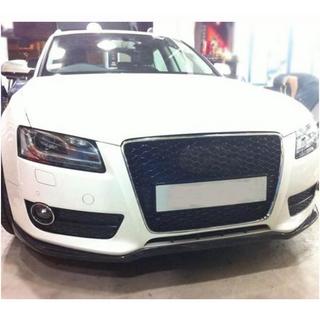 Frontstoßstangen Lippe V2 Aufsatz (für Base 2007-2011, Carbon) Audi A5 2007-2015 Foto 2