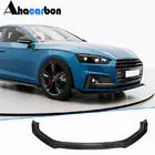 Audi A5 2016-2025 Frontstoßstange Lippe V2 Aufsatz (für S-Line 2016-2020, Carbon) Foto 1