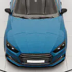 Audi A5 2016-2025 Frontstoßstange Lippe V2 Aufsatz (für S-Line 2016-2020, Carbon) Foto 3