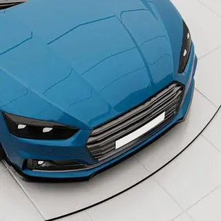 Frontstoßstange Lippe V2 Aufsatz (für S-Line 2016-2020, Carbon) Foto 2