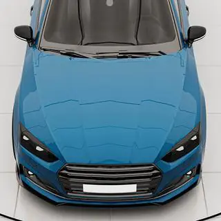 Frontstoßstange Lippe V2 Aufsatz (für S-Line 2016-2020, Carbon) Foto 3