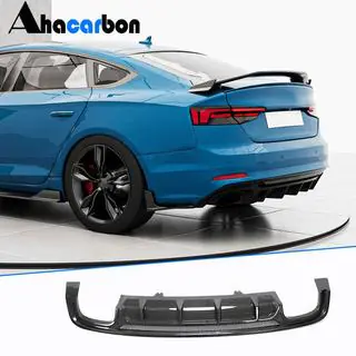 Heckstoßstangen Diffusor V3 (für S-Line 2016-2020, Carbon) Foto 2