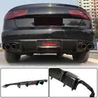 Audi A6 C7 2011-2017 Heckstoßstangendiffusor Carbon (für Base 2014-2018) Foto 1