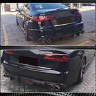 Audi A6 C7 2011-2017 Heckstoßstangendiffusor Carbon (für Base 2014-2018) Foto 4