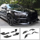 Audi A6 C7 2011-2017 Frontstoßstangen Abdeckungen (für RS6, 4 Stk, Carbon) Foto 1