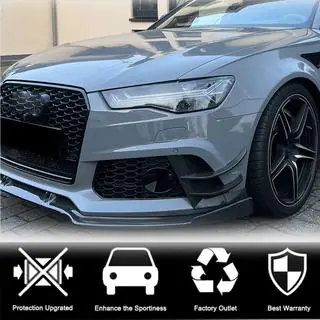 Frontstoßstangen Abdeckungen (für RS6, 4 Stk, Carbon) Foto 2