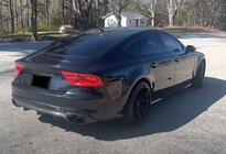 Audi A7 2010-2018 Heckdiffusor V2 (für S-Line, 2010-2014, Carbon) Foto 2
