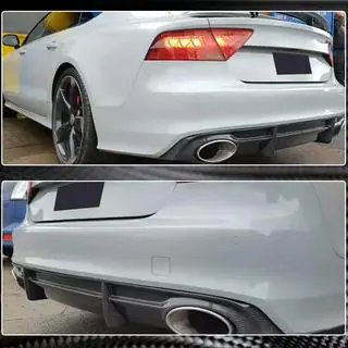 Heckdiffusor V3 (für S-Line, 2010-2014, Carbon) Foto 4