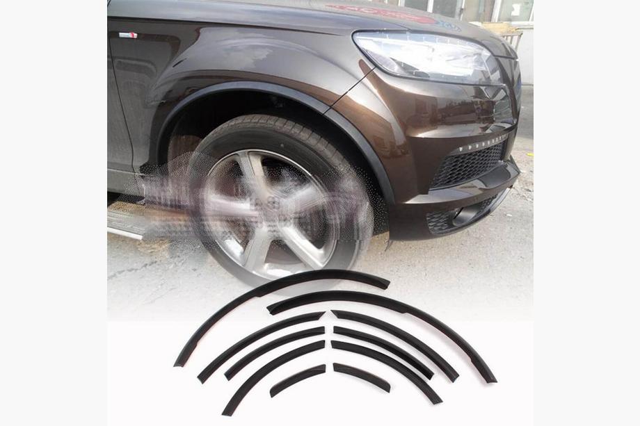 Audi Q7 2005-2015 Radlaufverbreiterungen (Matt Schwarz PU) Image