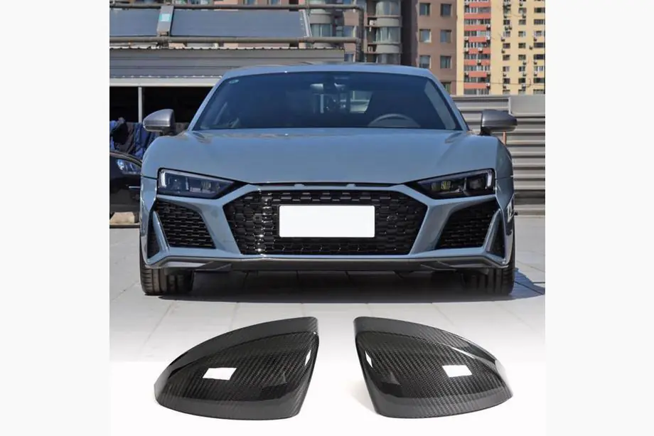 Audi R8 2015- Spiegelabdeckungen Replacement Style (Carbon) Image