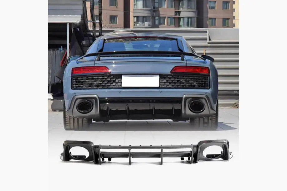 Audi R8 2015- Heckdiffusor V2 (für Spyder 2020+, Carbon) Image