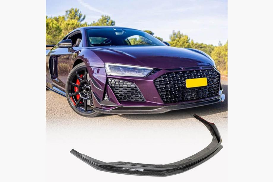 Audi R8 2015- Frontstoßstangenlippe Lip V2 (2023+, Carbon) Foto 1
