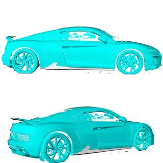 Seitenschweller V2 (Carbon) Audi R8 2015- Foto 2