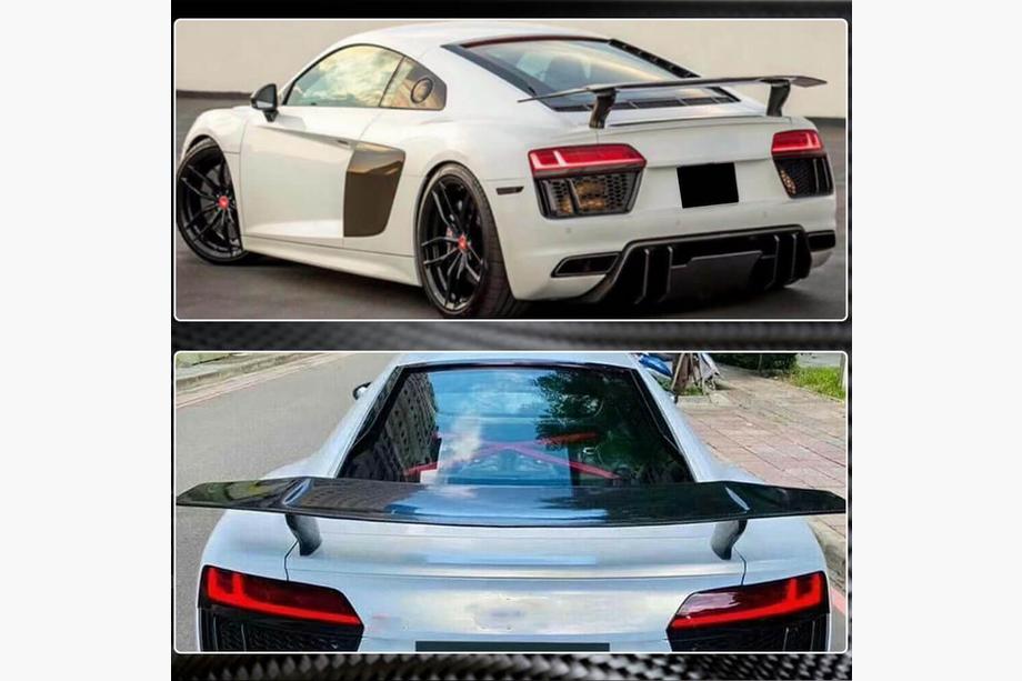 Audi R8 2015- Spoiler V1 (Carbon) Foto 3