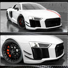 Audi R8 2015- Frontstoßstangenaufsätze V3 (2015-2020, Carbon) Foto 5