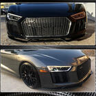 Audi R8 2015- Frontlippe Lip V1 für Frontstoßstange (2015-2020, Carbon) Foto 4