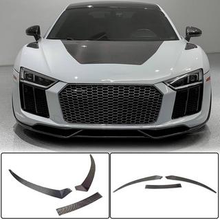 Frontlippe Lip V1 für Frontstoßstange (2015-2020, Carbon) Foto 1