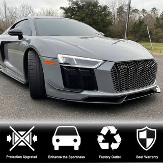 Frontlippe Lip V1 für Frontstoßstange (2015-2020, Carbon) Foto 3