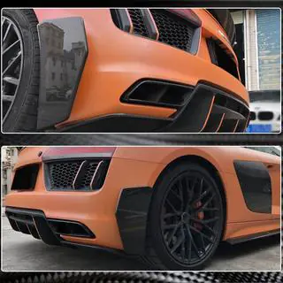 Heckstoßstangen-Splitter V1 (2015-2020, Carbon) Foto 4