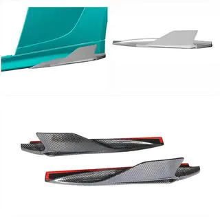 Seitenschweller Splitter (Carbon) Audi R8 2015- Foto 2