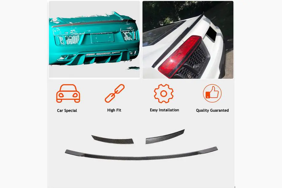 Audi R8 2015- Spoiler V3 (Carbon) Foto 2