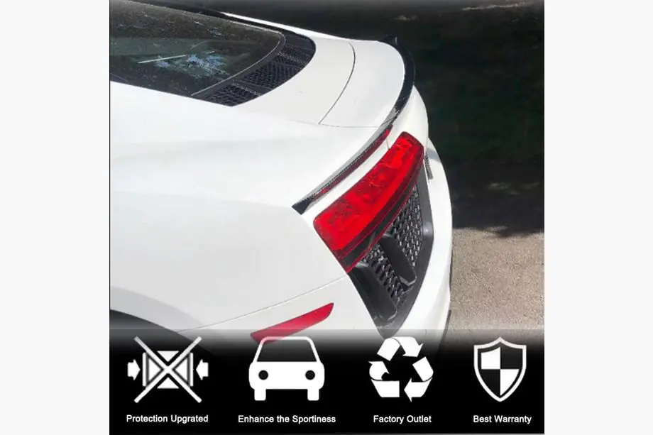 Audi R8 2015- Spoiler V3 (Carbon) Foto 3