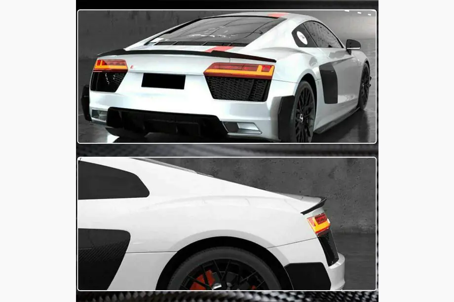 Audi R8 2015- Spoiler V3 (Carbon) Foto 5