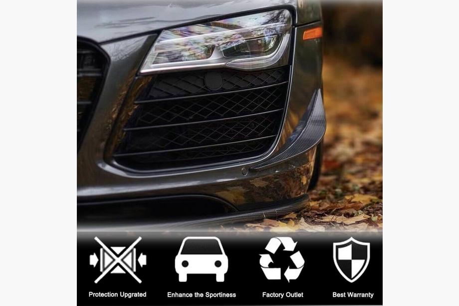 Audi R8 2006-2015 Frontstoßstangenlippe (Carbon) Foto 3