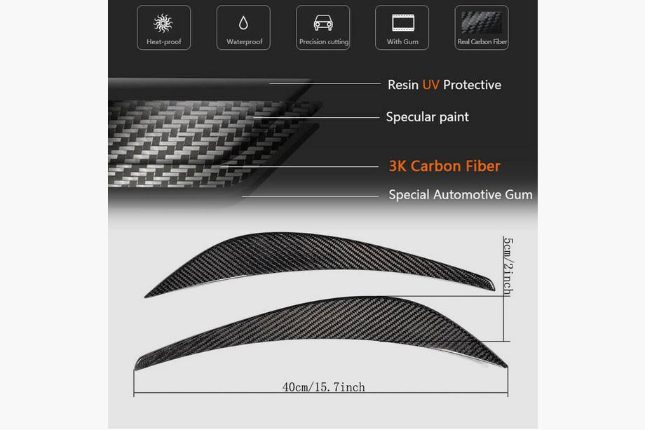 Audi R8 2006-2015 Frontstoßstangenlippe (Carbon) Foto 6