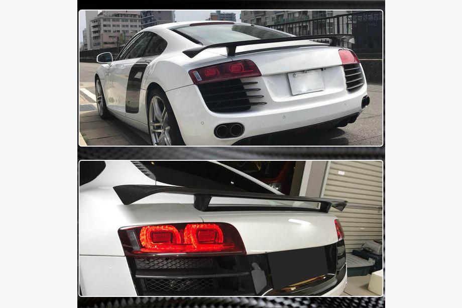 Audi R8 2006-2015 Heckspoiler V1 (Carbon) Foto 6