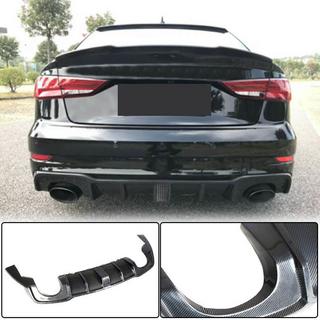Heckdiffusor mit LED-Bremslicht V2 (für RS3 2017-2019, Carbon) Audi A3 2012-2020 Foto 1