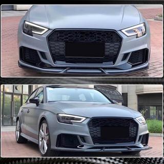 Frontstoßstangen-Aufsätze V3 (für RS3 Sedan 2017-2020, Carbon) Foto 3