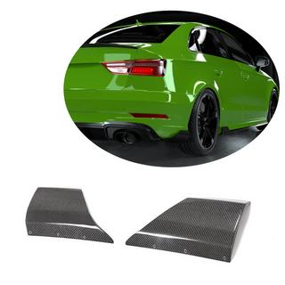 Heckstoßstangen-Flaps (für RS3 Sedan 2017-2019, Carbon) Audi A3 2012-2020 Foto 1
