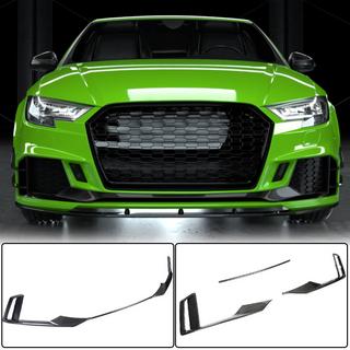 Frontstoßstangen-Lippe V1 (für RS3 Sedan 2017-2020, Carbon) Audi A3 2012-2020 Foto 1