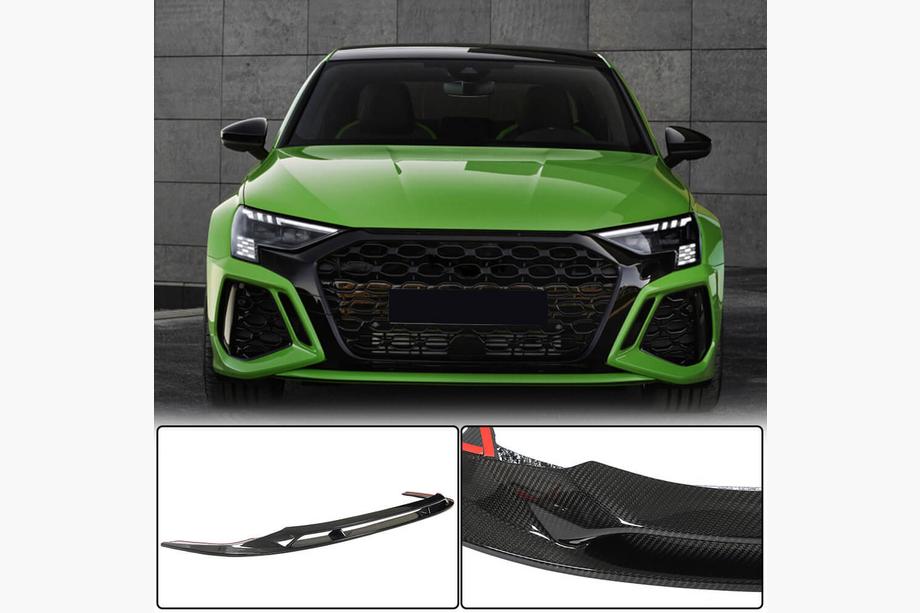 Audi A3 2020- Frontspoilerlippe (für RS Sedan, Carbon) Image