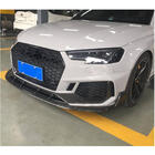 Audi A4 B9 2015-2024 Frontspoiler Lippe V1 für RS4 Avant 2019-2021 Carbon Foto 4