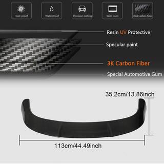 Heckspoiler (für RS4 Avant 2020+, Carbon) Audi A4 B9 2015-2024 Foto 4