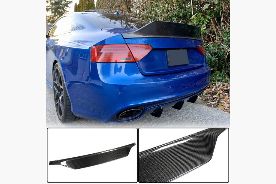Audi A5 2007-2015 Heckspoiler V3 (für Coupe, Carbon) Image