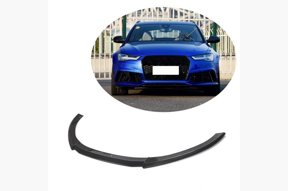 Audi A6 C7 2011-2017 Frontstoßstange Lippe (Carbon) Image