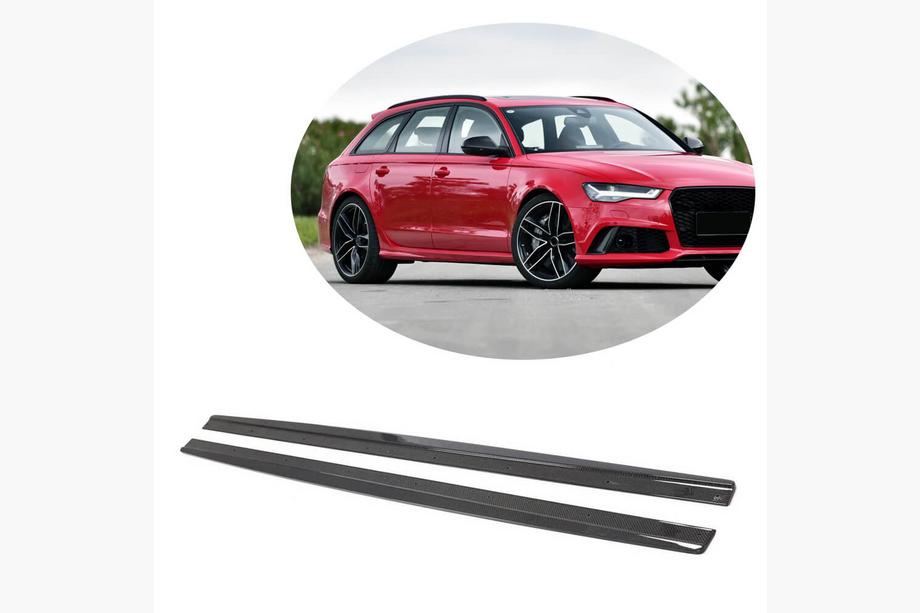 Audi A6 C7 2011-2017 Seitenschweller Carbon (für RS6 Avant 2013-2016) Image